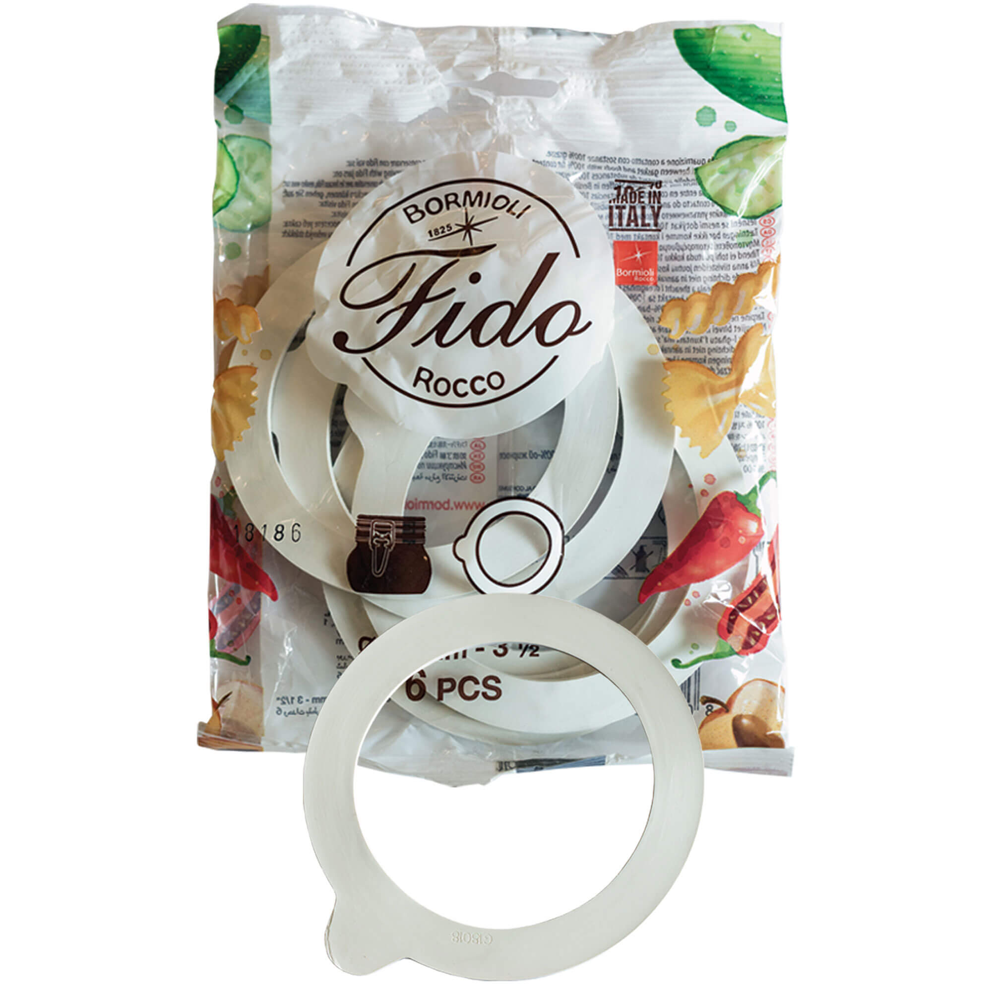 Anneaux élastiques de rechange pour bocal Fido - 80 mm (6 pièces) Anneaux élastiques de rechange pour bocal Fido - 80 mm (6 pièces)