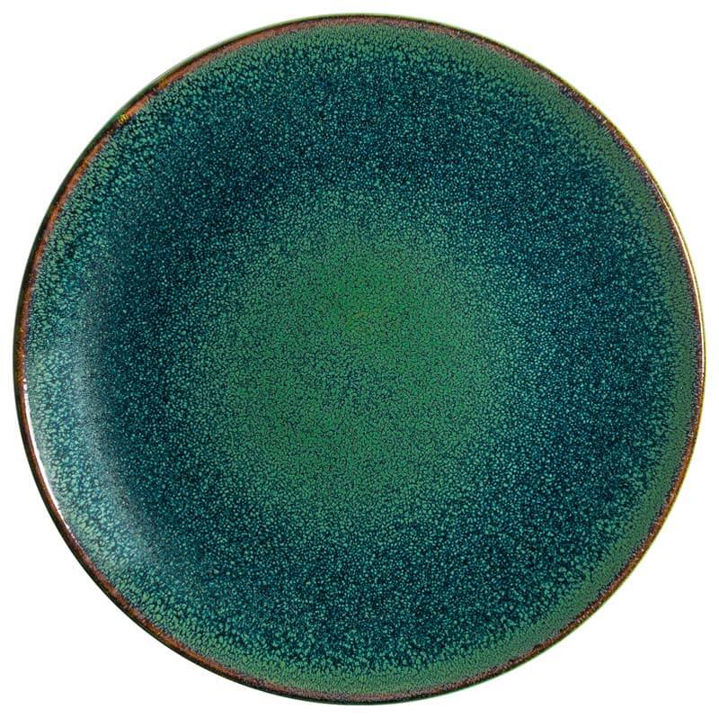 Bonna Ore Mar Assiette Gourmet plate 21cm vert - 12 pièces Bonna Ore Mar Assiette Gourmet plate 21cm vert - 12 pièces