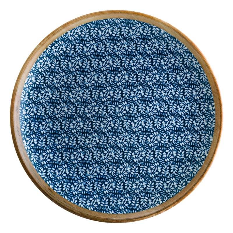 Bonna Lupin Assiette Gourmet plate 21cm bleu - 12 pièces Bonna Lupin Assiette Gourmet plate 21cm bleu - 12 pièces