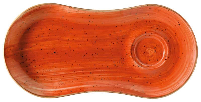 Bonna Aura Terracotta Plateau de service Gourmet 25x12cm orange - 12 pièces Bonna Aura Terracotta Plateau de service Gourmet 25x12cm orange - 12 pièces