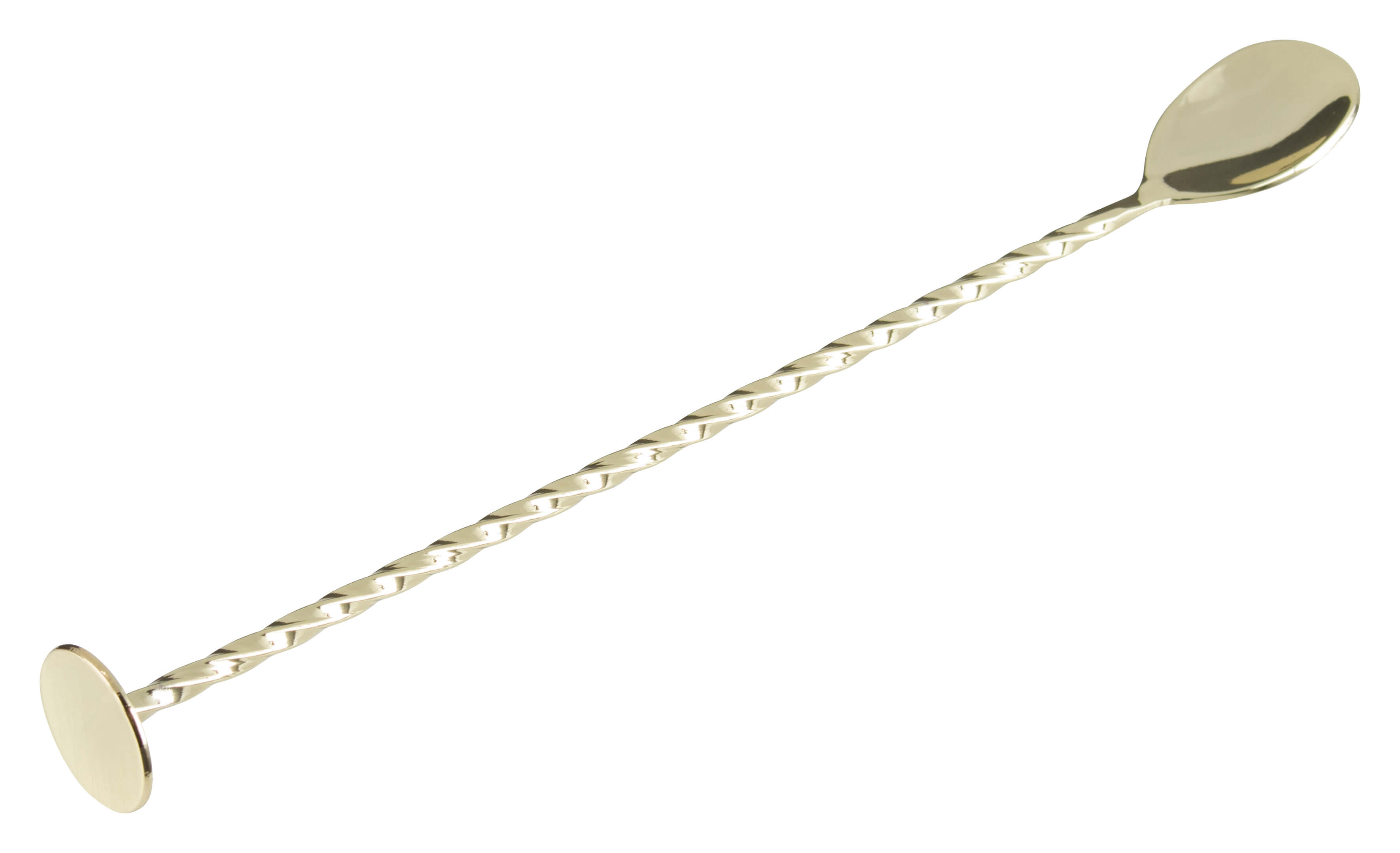Cuillère à bar Disc, dorée, Überbartools - 25,5cm