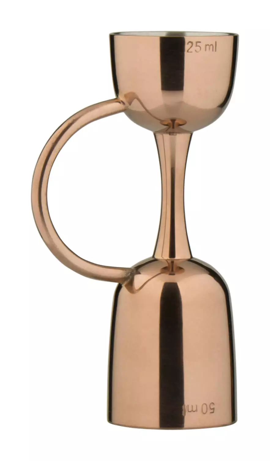 Mesure de bar/Jigger Coley - or rose (25/50ml) Mesure de bar/Jigger Coley - or rose (25/50ml)