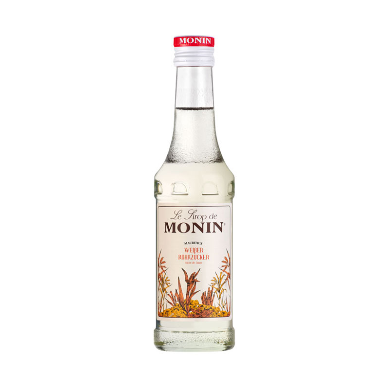 Sucre de canne blanc - Sirop Monin petite bouteille (0,25l) Sucre de canne blanc - Sirop Monin petite bouteille (0,25l)