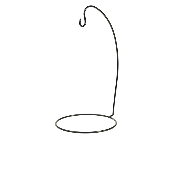 Support pour brochettes, acier noir - 45 cm