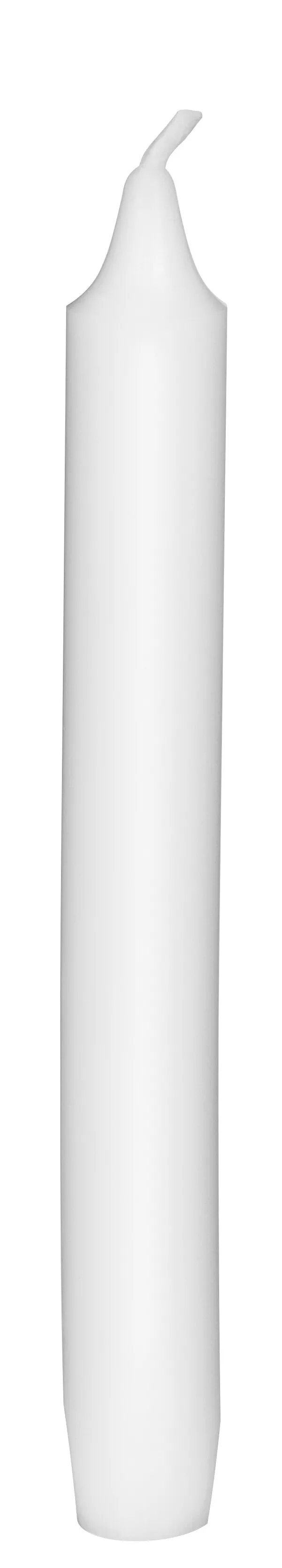 Bougies de ménage avec trou pour le bouchon, Gies, 19,4x2,2cm - blanches (160 pièces) Bougies de ménage avec trou pour le bouchon, Gies, 19,4x2,2cm - blanches (160 pièces)