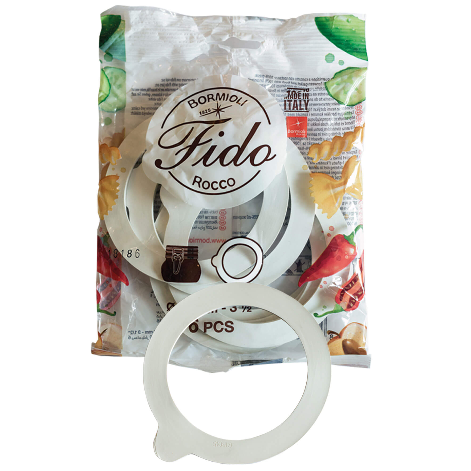 Anneaux élastiques de rechange pour bocal Fido - 90 mm (6 pièces) Anneaux élastiques de rechange pour bocal Fido - 90 mm (6 pièces)