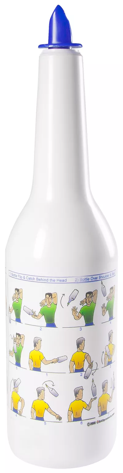 Bouteille Flair - Impression bleue Bouteille Flair - Impression bleue