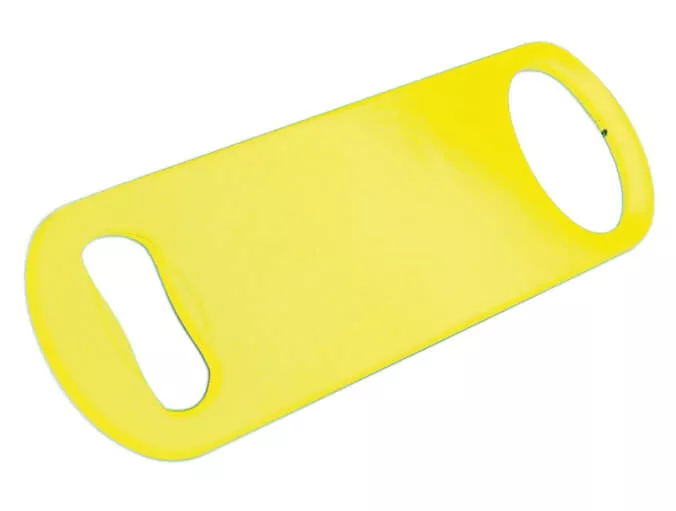 Ouvre-bouteille/décapsuleur - speed opener, jaune fluo Ouvre-bouteille/décapsuleur - speed opener, jaune fluo
