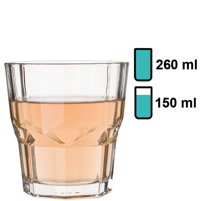 Verre à eau Serenity, Pasabahce - 260 ml (1 pièce) Verre à eau Serenity, Pasabahce - 260 ml (1 pièce)