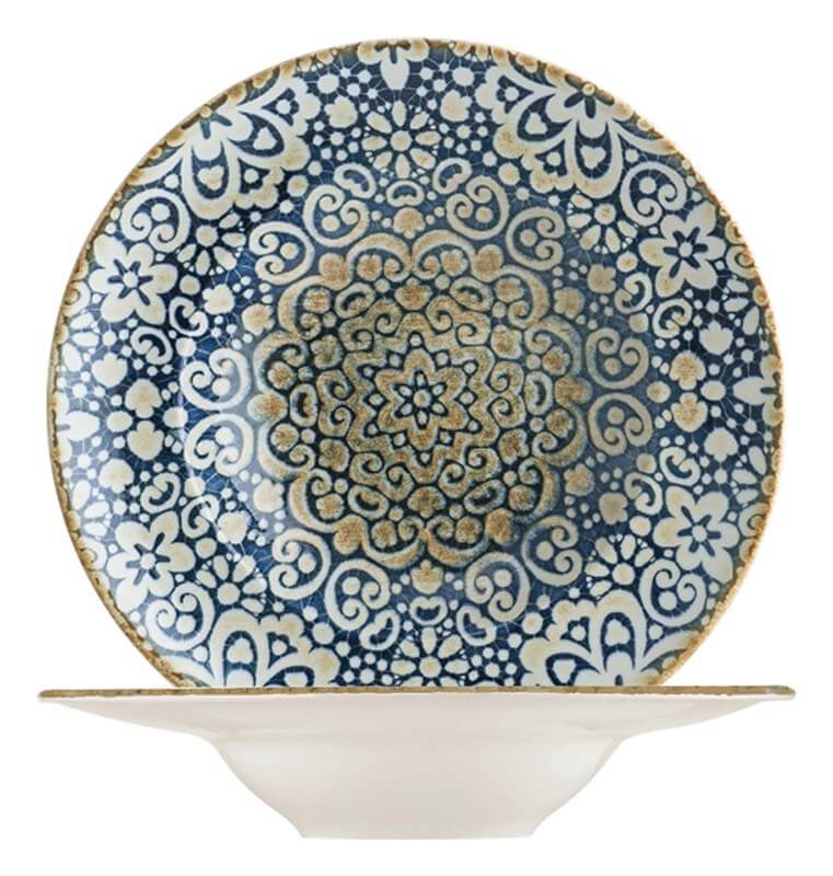 Bonna Alhambra Banquet Assiette à pâtes 28cm bleue - 6 pièces Bonna Alhambra Banquet Assiette à pâtes 28cm bleue - 6 pièces
