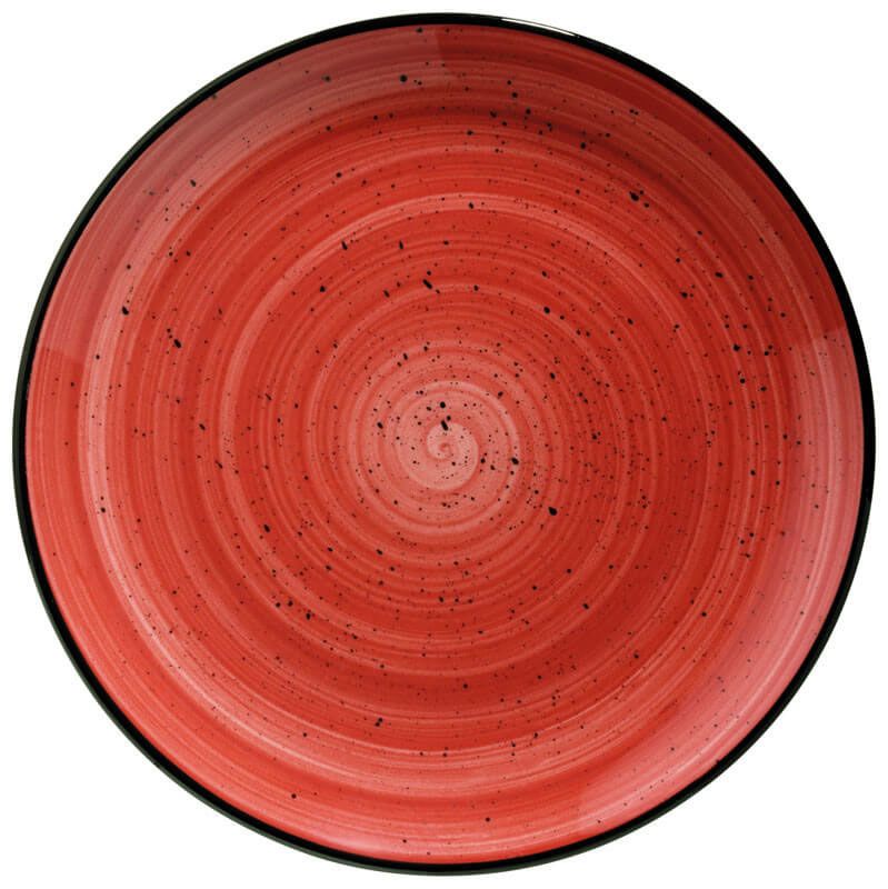 Bonna Aura Passion Assiette Gourmet plate 27cm rouge - 12 pièces Bonna Aura Passion Assiette Gourmet plate 27cm rouge - 12 pièces
