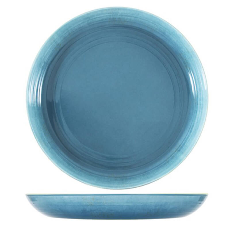 Bol Casablanca, mélamine, émaillé bleu clair - 3,5 l / 38 cm Bol Casablanca, mélamine, émaillé bleu clair - 3,5 l / 38 cm