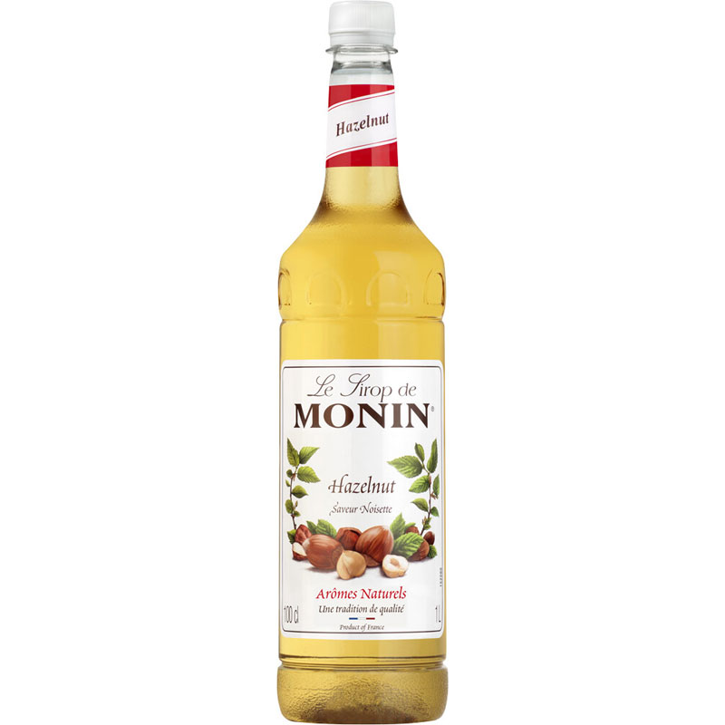 Noisette - Sirop Monin, bouteille PET (1,0l) Noisette - Sirop Monin, bouteille PET (1,0l)
