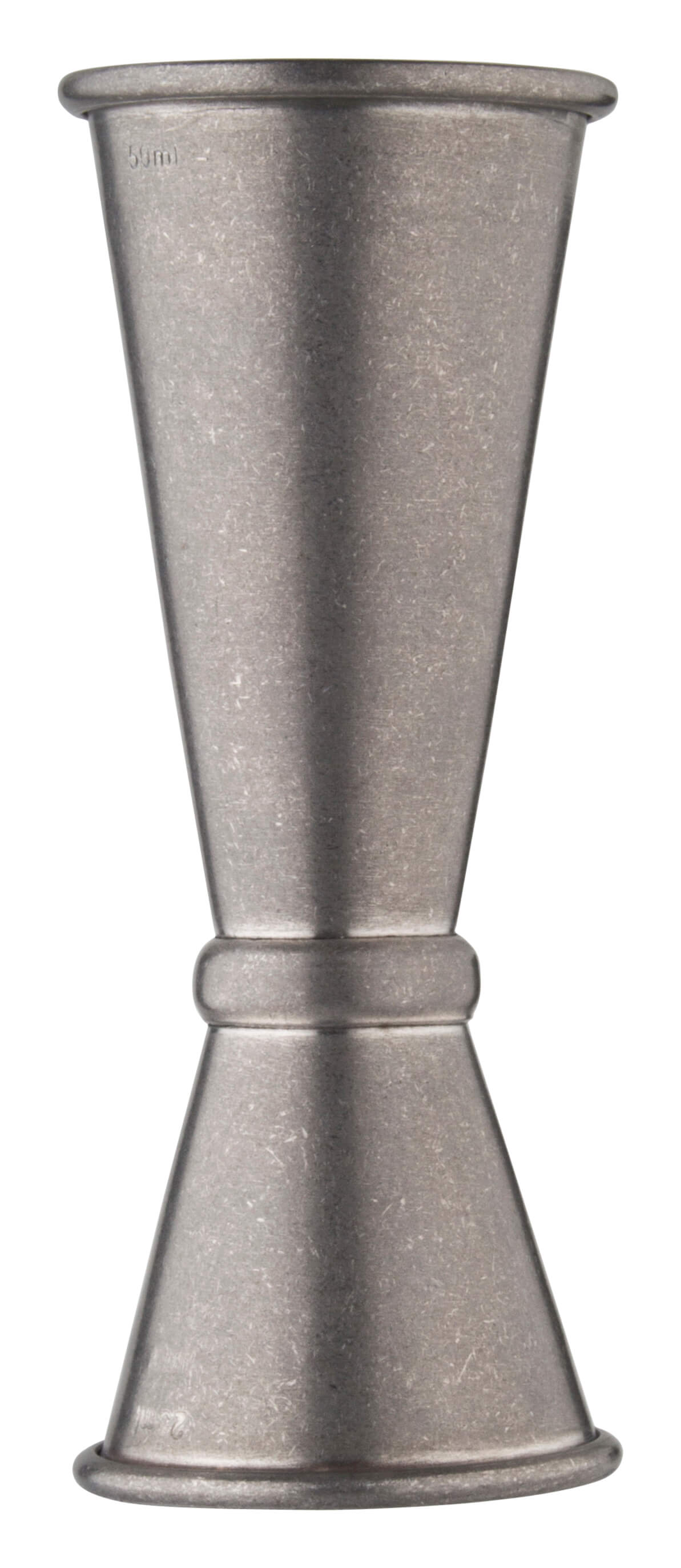 Double mesure de bar, vintage - acier inoxydable (25/50ml)