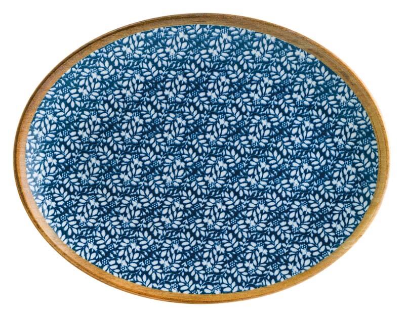 Bonna Lupin Moove plat ovale 31x24cm bleu - 6 pièces Bonna Lupin Moove plat ovale 31x24cm bleu - 6 pièces