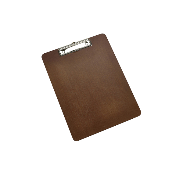 Porte-bloc DIN A4, bois - marron