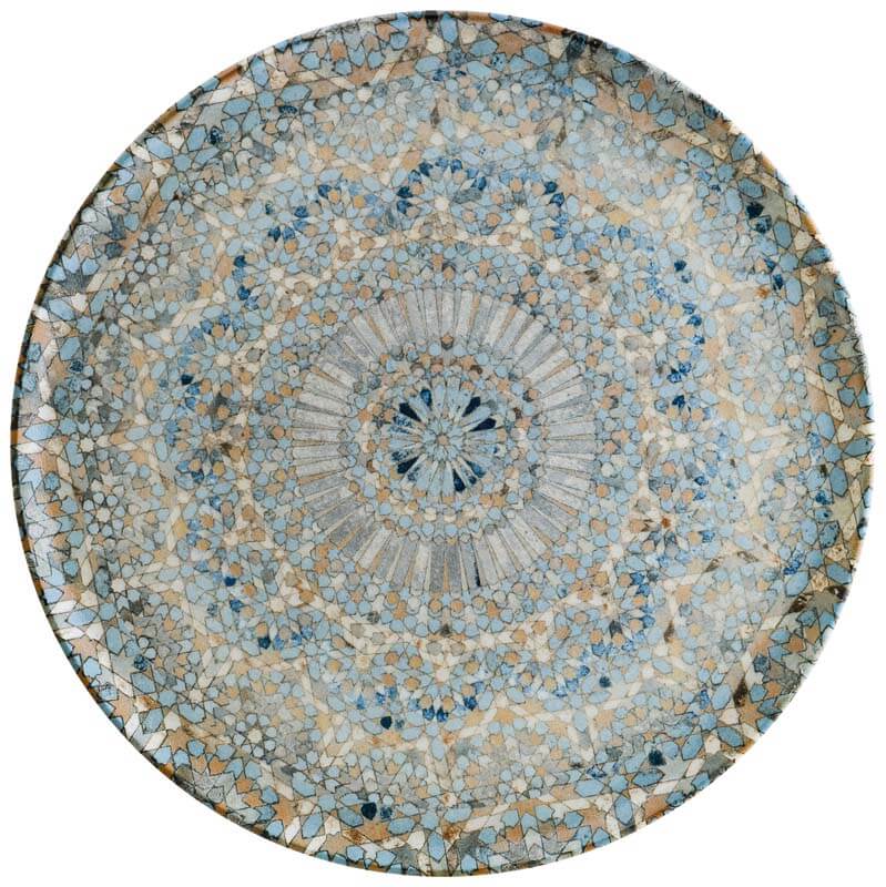 Bonna Luca Mosaic Gourmet Assiette à pizza 32cm multicolore - 6 pièces Bonna Luca Mosaic Gourmet Assiette à pizza 32cm multicolore - 6 pièces