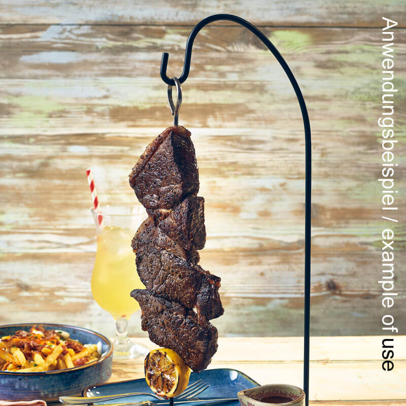 Brochettes en acier inoxydable - 30,5 cm (6 pièces)