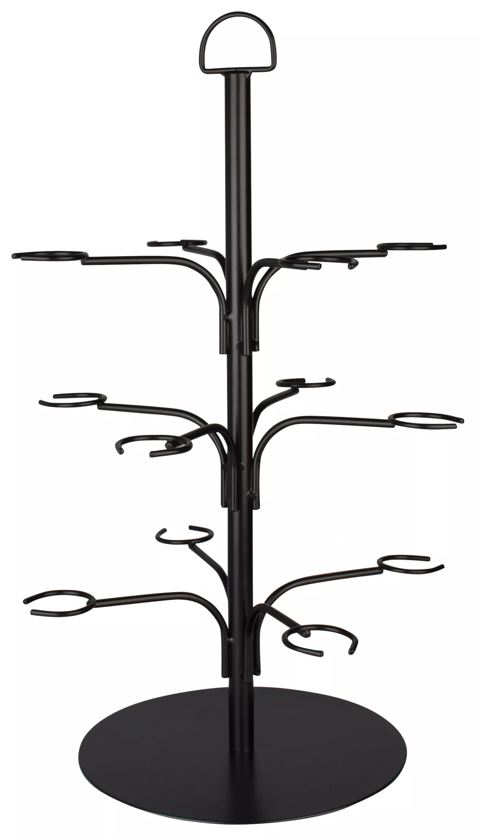 Arbre à cocktails pour 12 verres - noir Arbre à cocktails pour 12 verres - noir
