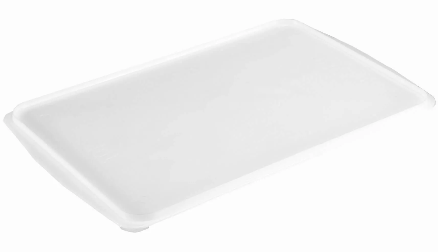 Couvercle pour récipient de transport gerbable Classic blanc - 660x425x20mm Couvercle pour récipient de transport gerbable Classic blanc - 660x425x20mm