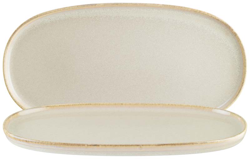 Bonna Sand Plateau Hygge ovale 34x23cm beige - 6 pièces Bonna Sand Plateau Hygge ovale 34x23cm beige - 6 pièces