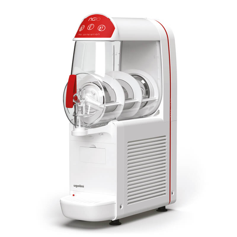 Machine à granités Granitor® NG Easy 10-1 White R290, 1 x 10 litres de réservoir Machine à granités Granitor® NG Easy 10-1 White R290, 1 x 10 litres de réservoir