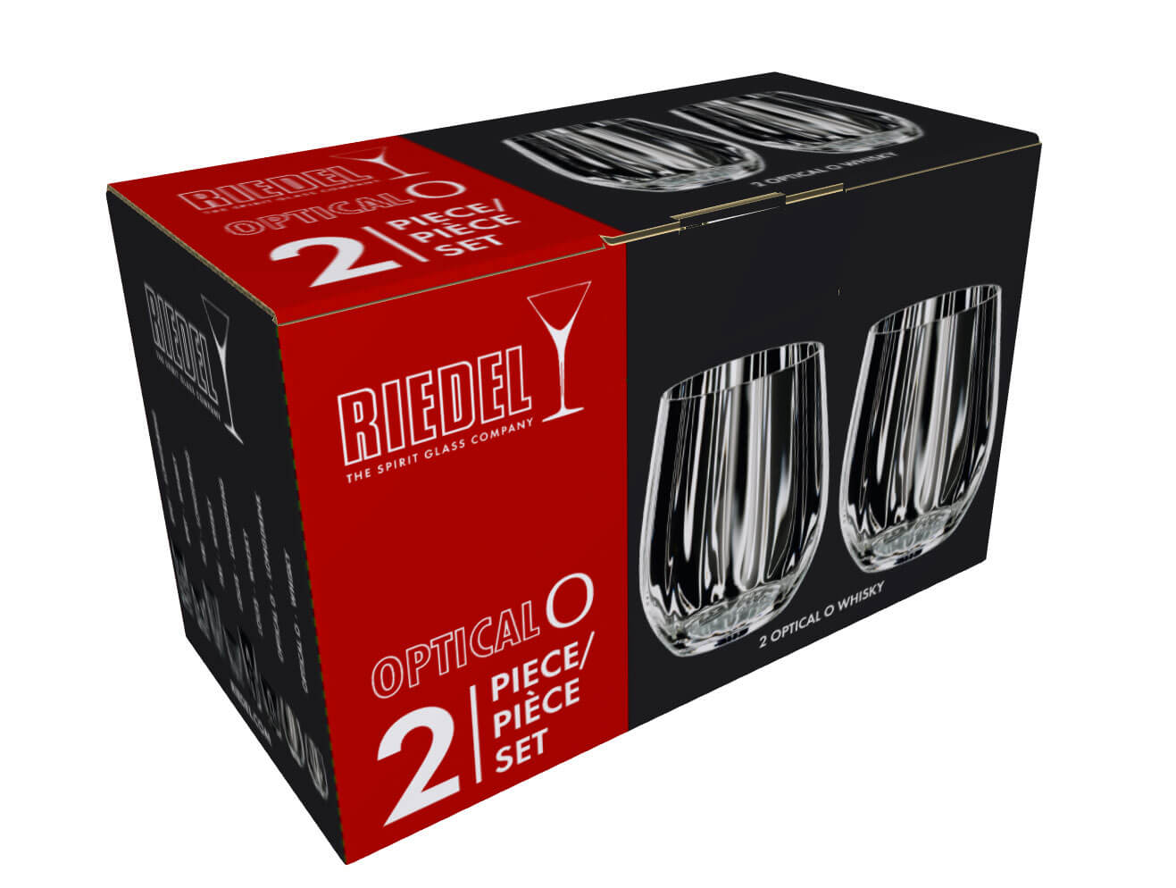 Verre à whisky Optical O, Riedel - 344ml (2 pcs)