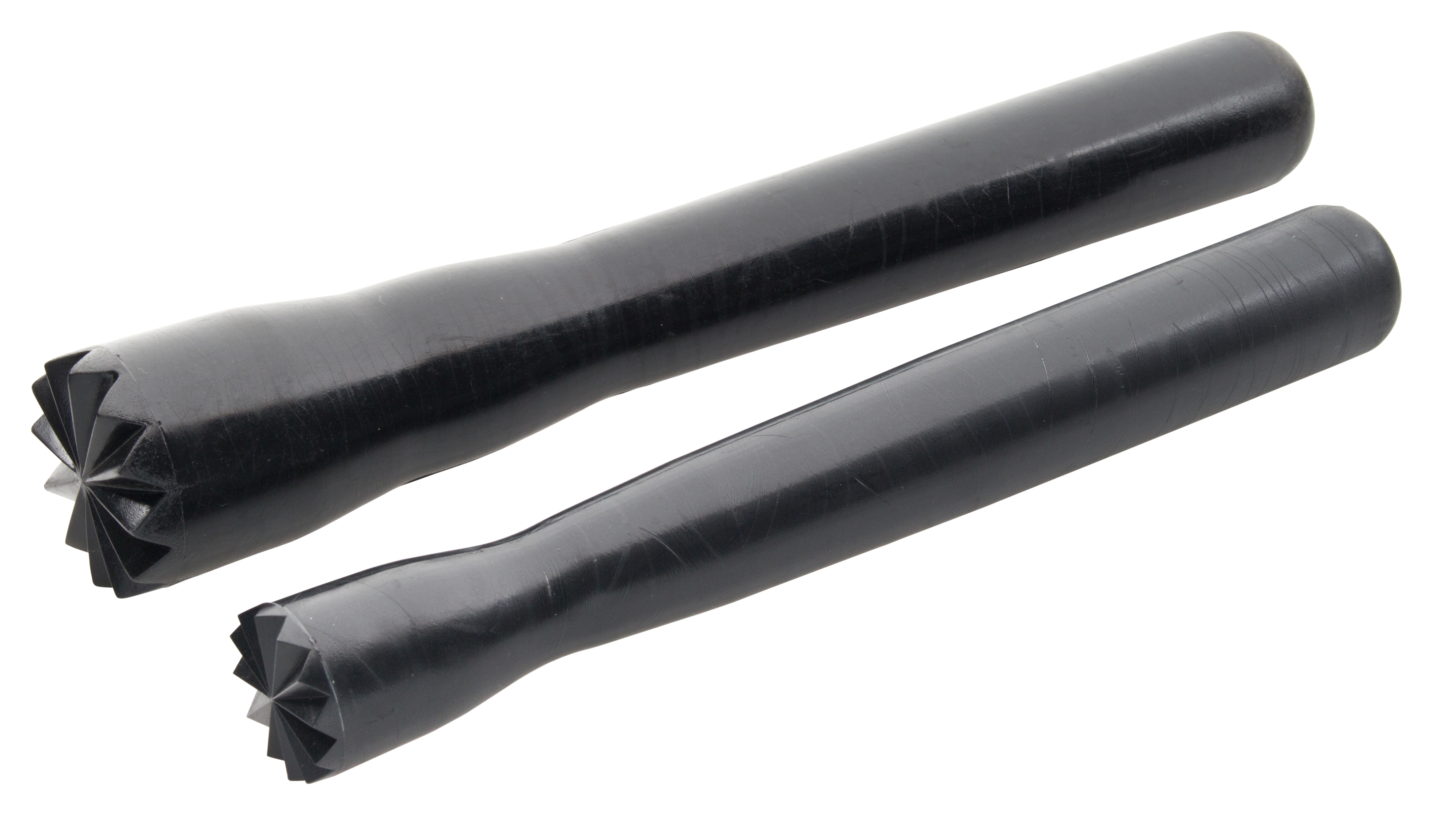 Pilon de bar, extrémité en forme d'étoile, plastique - noir (21/24cm)