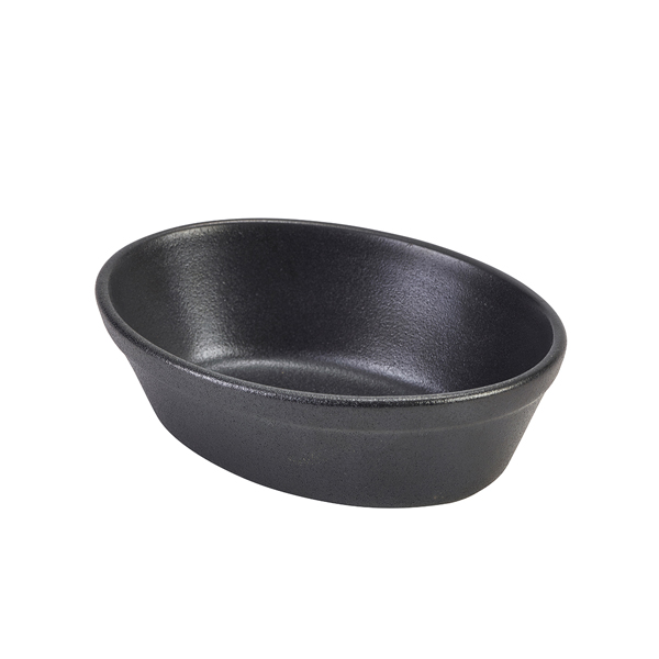 Moule à gâteau ovale Forge grès aspect fonte – 16 cm (6 pcs) Moule à gâteau ovale Forge grès aspect fonte – 16 cm (6 pcs)