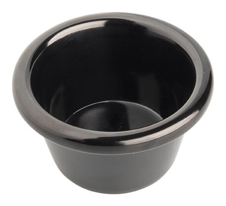 Bol à dips mélamine noir - 85ml Bol à dips mélamine noir - 85ml