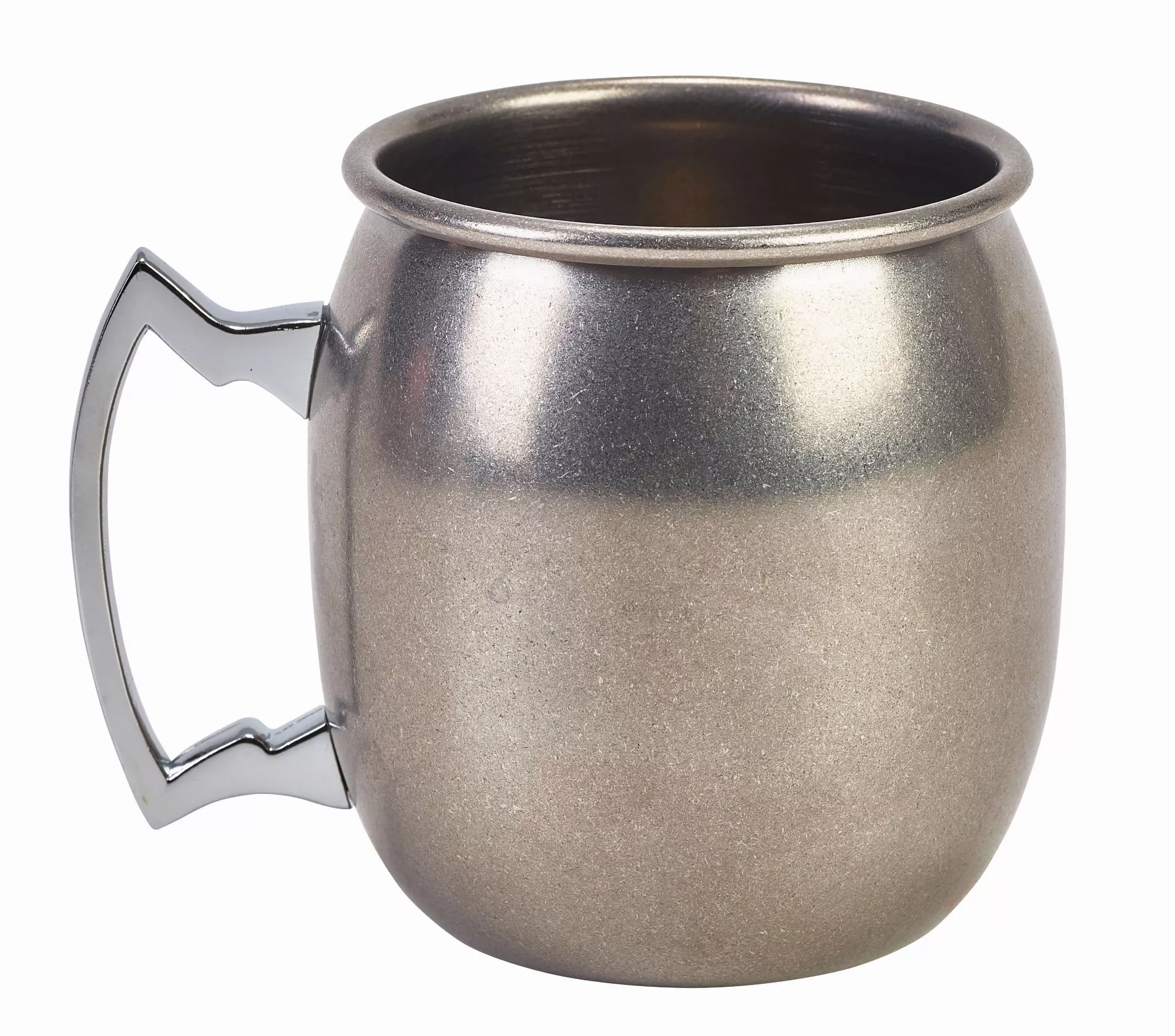 Moscow Mule Gobelet, Vintage acier inoxydable, lisse - 400ml Moscow Mule Gobelet, Vintage acier inoxydable, lisse - 400ml