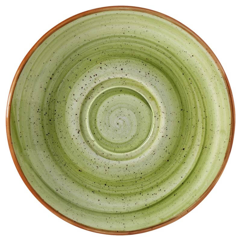 Bonna Aura Therapy Gourmet Soucoupe combinée 16cm vert - 6 pièces Bonna Aura Therapy Gourmet Soucoupe combinée 16cm vert - 6 pièces