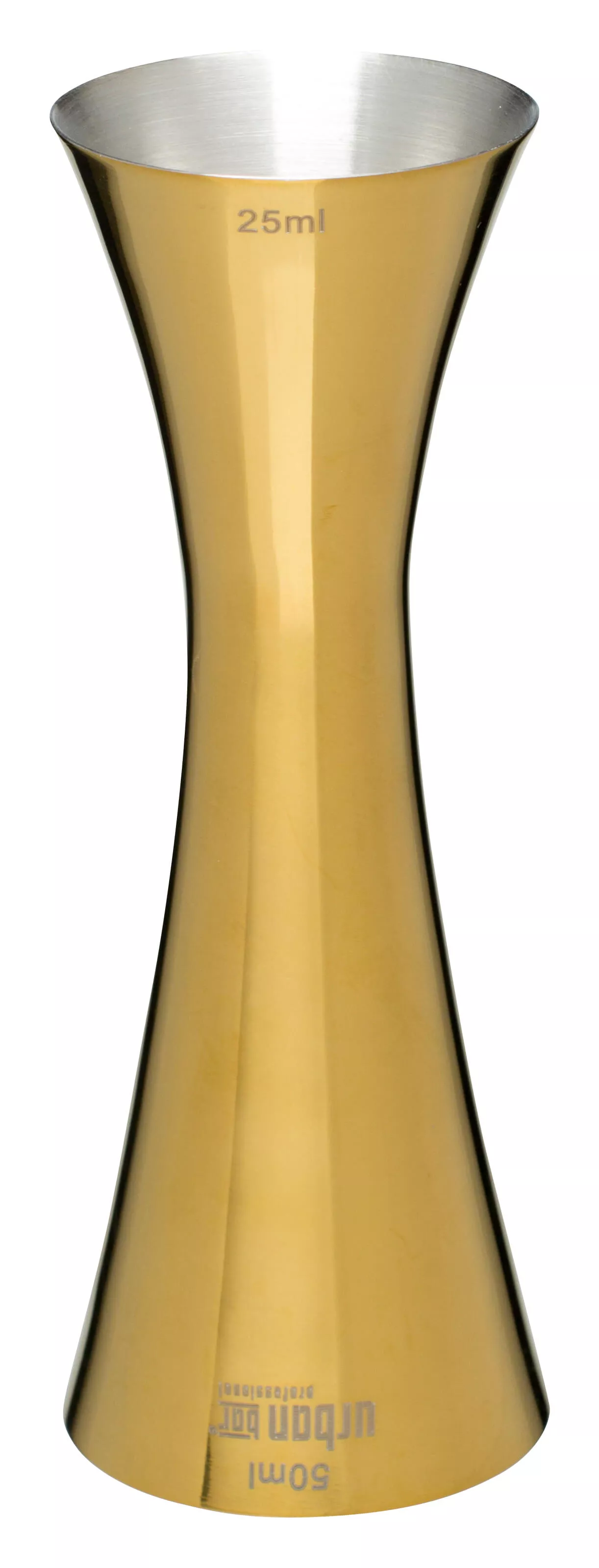 Double mesure de bar Aero, poli, Urban Bar - doré (25/50ml) Double mesure de bar Aero, poli, Urban Bar - doré (25/50ml)