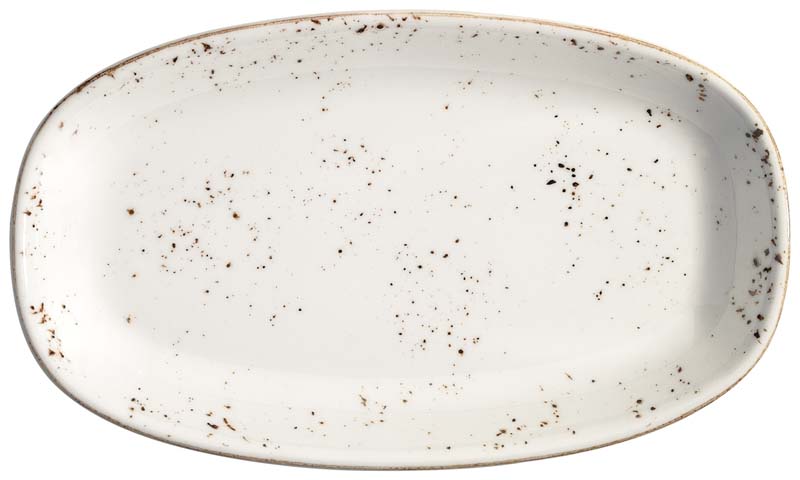 Bonna Grain Gourmet Plateau ovale 34x19cm crème - 6 pièces Bonna Grain Gourmet Plateau ovale 34x19cm crème - 6 pièces