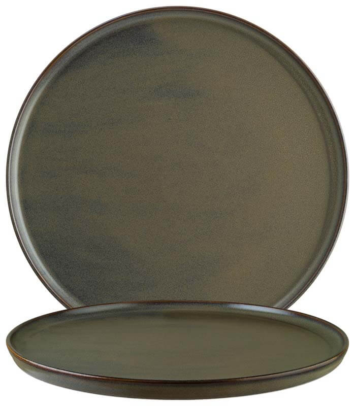 Bonna Gloire Assiette plate Hygge 22cm marron - 6 pièces Bonna Gloire Assiette plate Hygge 22cm marron - 6 pièces