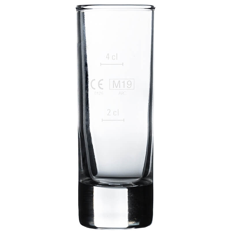 Verre à liqueur Islande, Arcoroc - 65ml, 2+4cl calibré (1 pce) Verre à liqueur Islande, Arcoroc - 65ml, 2+4cl calibré (1 pce)