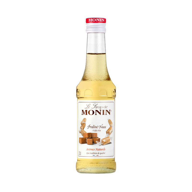Praliné-noisette - Sirop Monin petite bouteille (0,25l) Praliné-noisette - Sirop Monin petite bouteille (0,25l)