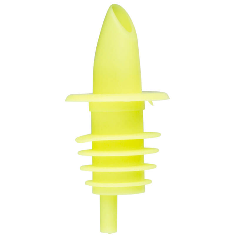 Verseur de bouteilles "Eco", plastique jaune fluo