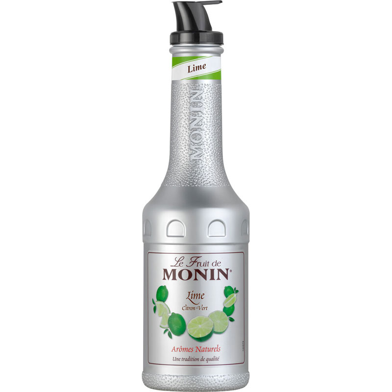 Mélange de purée de fruits au citron vert - Monin (1,0l) Mélange de purée de fruits au citron vert - Monin (1,0l)