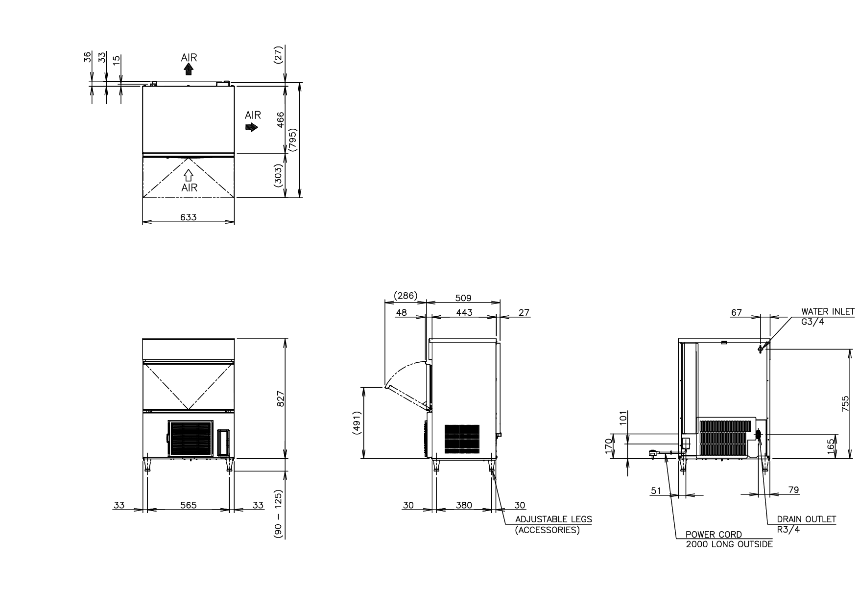 Hoshizaki Elite Cube IM-65PE-E - cube standard (28 x 28 x 32 mm) 58 kg Hoshizaki Elite Cube IM-65PE-E - cube standard (28 x 28 x 32 mm) 58 kg