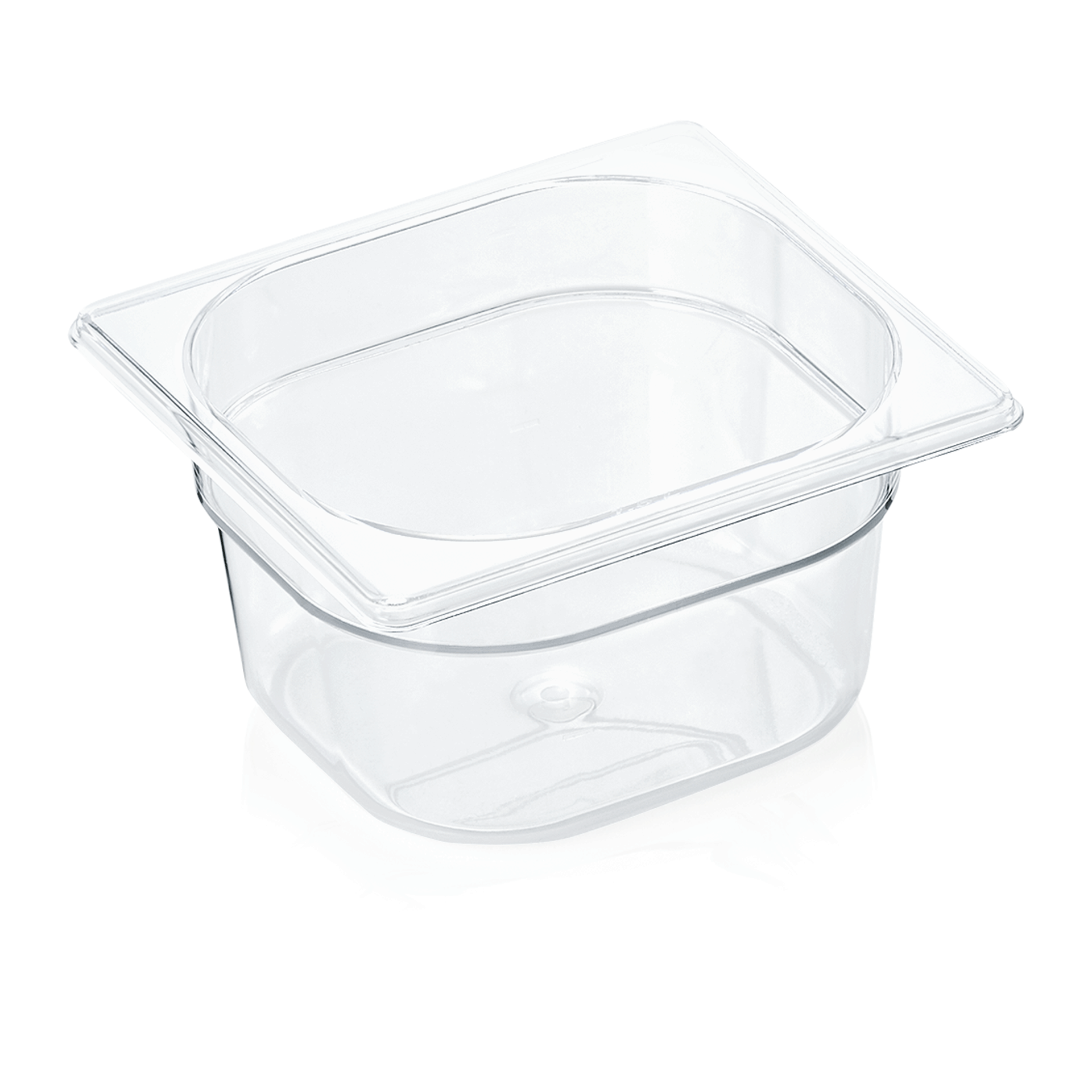 GN 1/6 récipient avec graduation, polycarbonate transparent - H 10 cm (série GN 94) GN 1/6 récipient avec graduation, polycarbonate transparent - H 10 cm (série GN 94)
