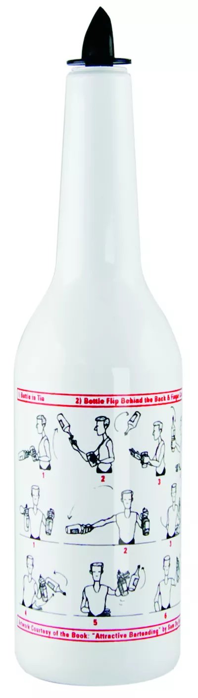 Bouteille Flair - Impression bleue Bouteille Flair - Impression bleue