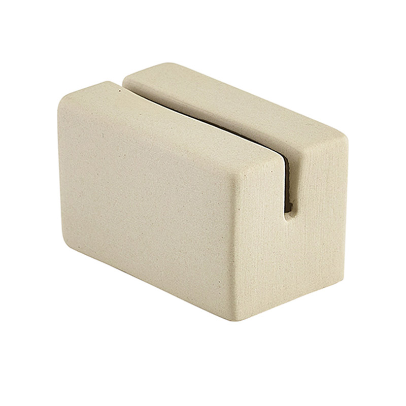 Porte-cartes mini, céramique - 5 x 3 x 3 cm (12 pièces)