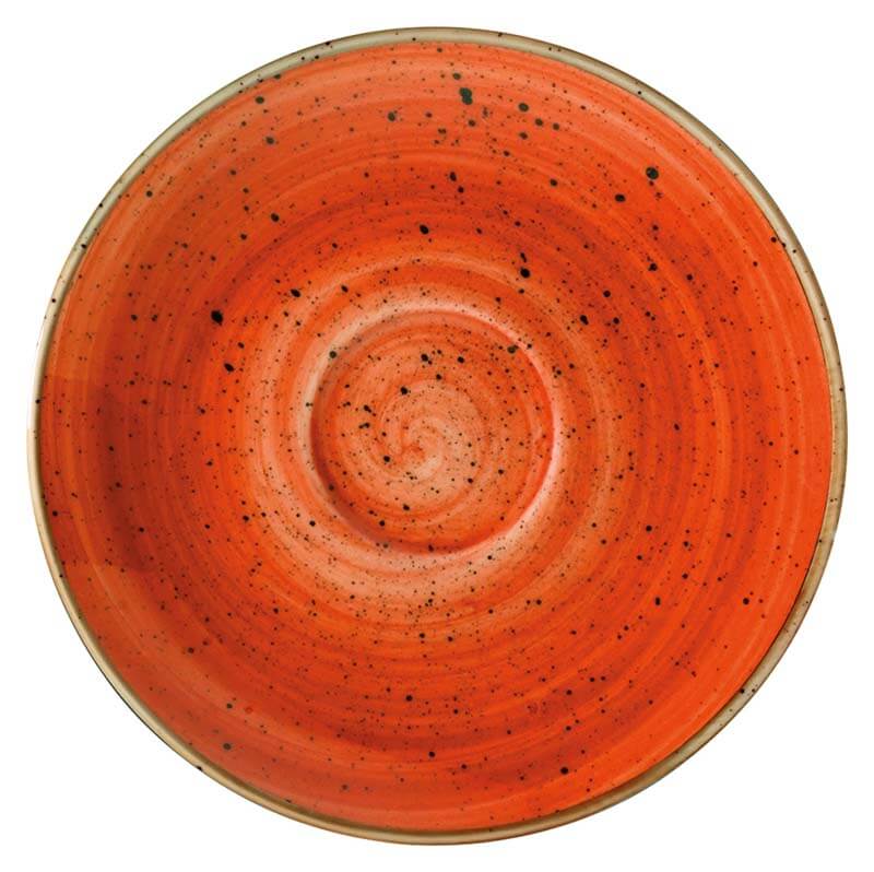 Bonna Aura Terracotta Rita Soucoupe 12cm orange - 6 pièces Bonna Aura Terracotta Rita Soucoupe 12cm orange - 6 pièces