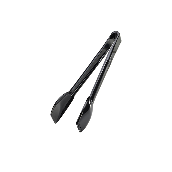 Pince à salade, polycarbonate noir - 22,9 cm