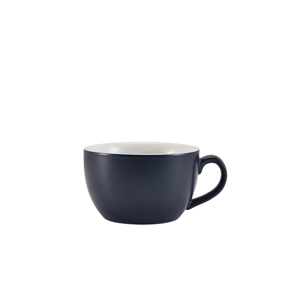Tasse à cappuccino en porcelaine bleu mat – 250 ml (6 pcs)