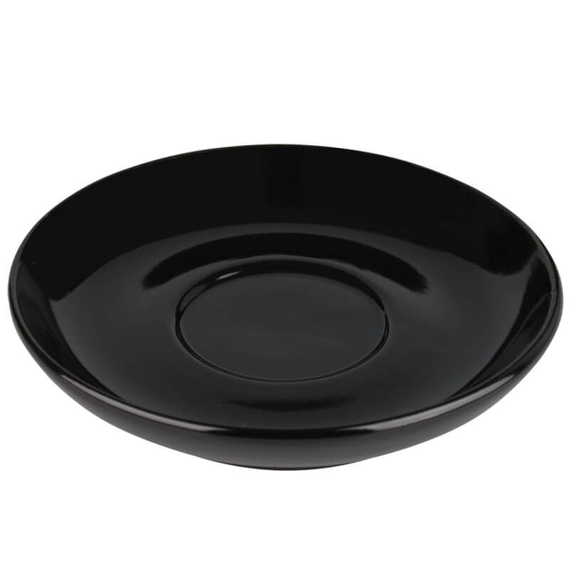 Soucoupe pour cappuccino noir - 13,6cm (48 pcs) Soucoupe pour cappuccino noir - 13,6cm (48 pcs)