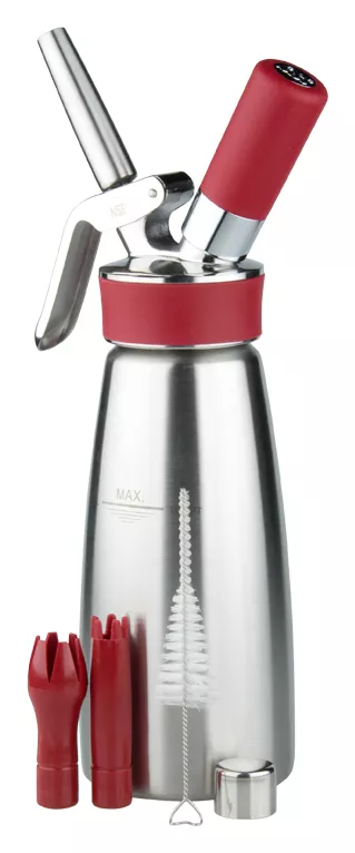 iSi Chauffe-crème "Gourmet Whip PLUS", acier inoxydable - 0,5l iSi Chauffe-crème "Gourmet Whip PLUS", acier inoxydable - 0,5l