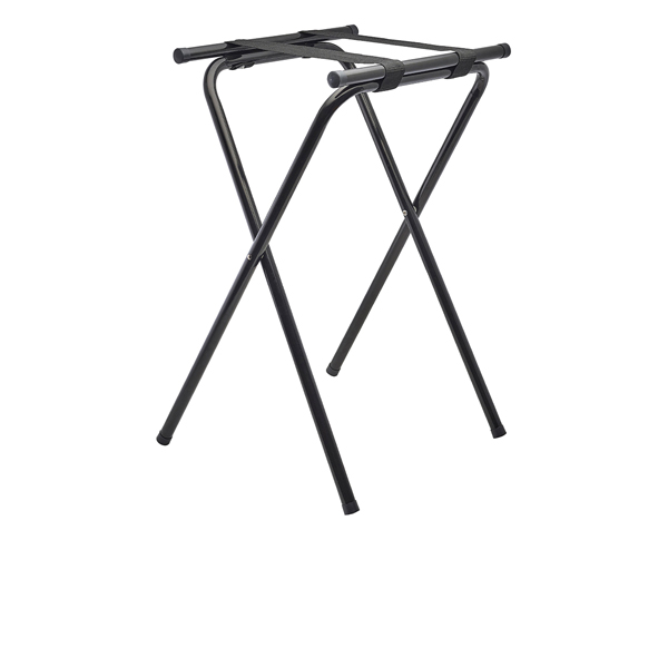 Support pour plateau en métal, 42 x 84 cm - noir