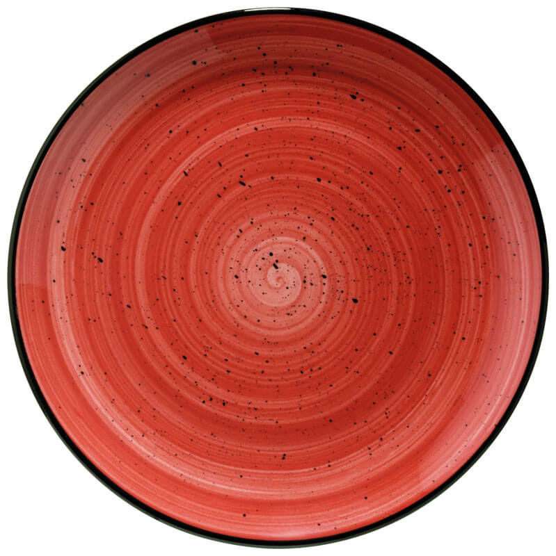 Bonna Aura Passion Assiette Gourmet plate 30cm rouge - 6 pièces Bonna Aura Passion Assiette Gourmet plate 30cm rouge - 6 pièces
